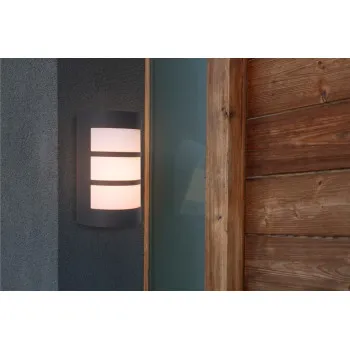 Lutec Nila sötétszürke kültéri falikar (LUT-5043104424) E27 1 izzós IP44