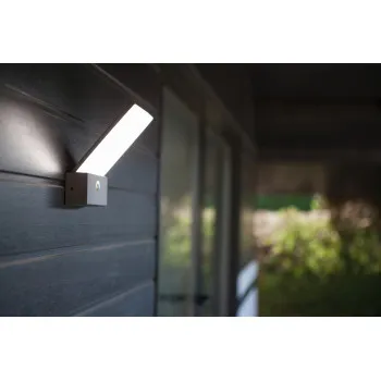 Lutec Pano sötétszürke LED kültéri fali lámpa (LUT-5289001118) LED 1 izzós IP54