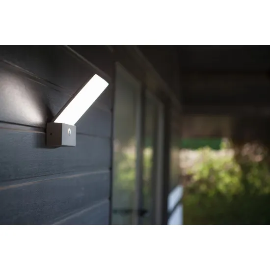 Lutec Pano sötétszürke LED kültéri fali lámpa (LUT-5289001118) LED 1 izzós IP54