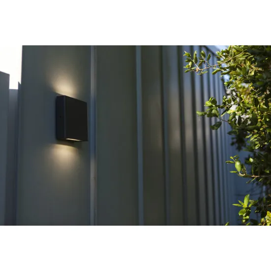 Lutec Pili sötétszürke LED kültéri fali lámpa (LUT-5102601125) LED 1 izzós IP54