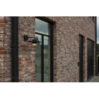 Lutec Plato matt fekete  LED kültéri falikar (LUT-5213402012) LED 2 izzós IP54