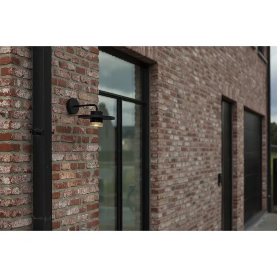 Lutec Plato matt fekete  LED kültéri falikar (LUT-5213402012) LED 2 izzós IP54