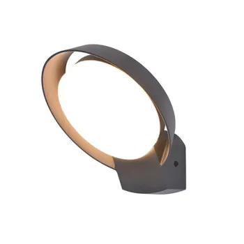 Lutec Polo sötétszürke LED kültéri fali lámpa (LUT-5205701118) LED 1 izzós IP54