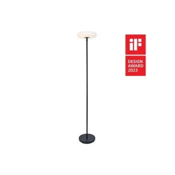 Lutec Pops matt fekete napelemes LED kültéri állólámpa (LUT-6910901012) LED 1 izzós IP54