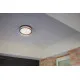 Lutec Rola matt fekete LED kültéri fali/mennyezeti lámpa (LUT-6382201012) LED 1 izzós IP54