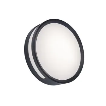 Lutec Rola sötétszürke LED kültéri fali/mennyezeti lámpa (LUT-6382201118) LED 1 izzós IP54