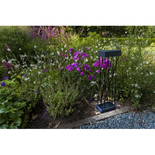 Lutec Spido matt fekete napelemes LED kültéri álló/leszúrható lámpa (LUT-6915901012) LED 1 izzós IP54