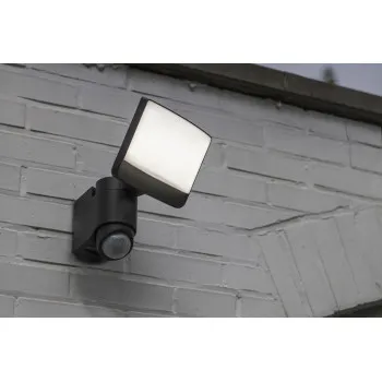 Lutec Sunshine sötétszürke napelemes LED kültéri fali lámpa (LUT-6925601345) LED 1 izzós IP44