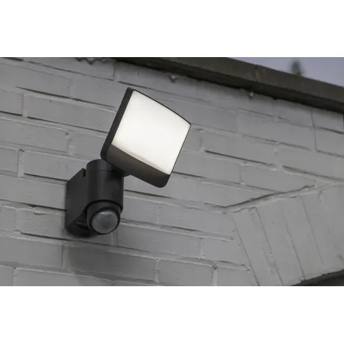 Lutec Sunshine sötétszürke napelemes LED kültéri fali lámpa (LUT-6925601345) LED 1 izzós IP44