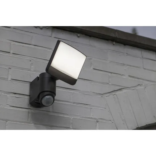 Lutec Sunshine sötétszürke napelemes LED kültéri fali lámpa (LUT-6925601345) LED 1 izzós IP44