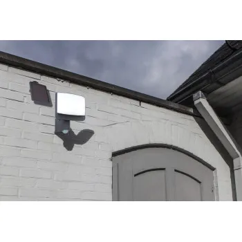 Lutec Sunshine sötétszürke napelemes LED kültéri fali lámpa (LUT-6925604345) LED 1 izzós IP54
