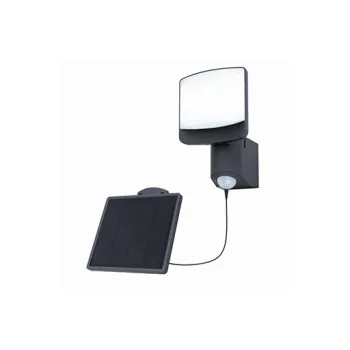 Lutec Sunshine sötétszürke napelemes LED kültéri fali lámpa (LUT-6925701345) LED 1 izzós IP54