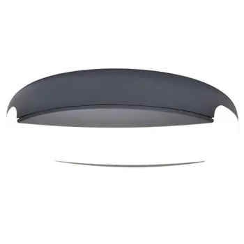 Lutec Sweep sötétszürke LED kültéri fali/mennyezeti lámpa (LUT-6303401118) LED 1 izzós IP54