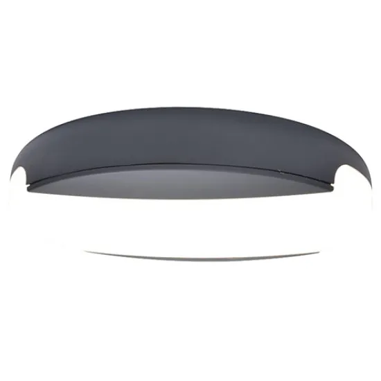 Lutec Sweep sötétszürke LED kültéri fali/mennyezeti lámpa (LUT-6303401118) LED 1 izzós IP54