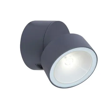 Lutec Trumpet sötétszürke LED kültéri fali lámpa (LUT-5626101125) LED 1 izzós IP54