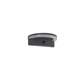 Lutec Vyzor sötétszürke napelemes LED kültéri fali lámpa (LUT-6915701335) LED 1 izzós IP44