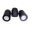 Maxlight Barro fekete mennyzeti lámpa (MAX-C0114) GU10 2 izzós IP20