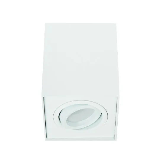 Maxlight Basic Square fehér mennyzeti lámpa (MAX-C0070) GU10 1 izzós IP20