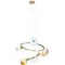 Maxlight Cosmos színes-arany függesztett lámpa (MAX-P0379) G9 7 izzós IP20