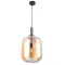 Maxlight Honey borostyán-fekete függesztett lámpa (MAX-P0299) E27 1 izzós IP20