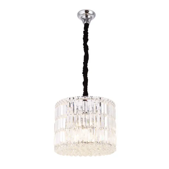 Maxlight Puccini króm-átlátszó függesztett lámpa (MAX-P0266) E14 10 izzós IP20