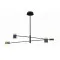 Maxlight Puma arany-fekete mennyezeti spotlámpa (MAX-C0196) GU10 4 izzós IP20