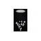 Maxlight Zoe króm-átlátszó LED függesztett lámpa (MAX-P0386) LED 24 izzós IP20