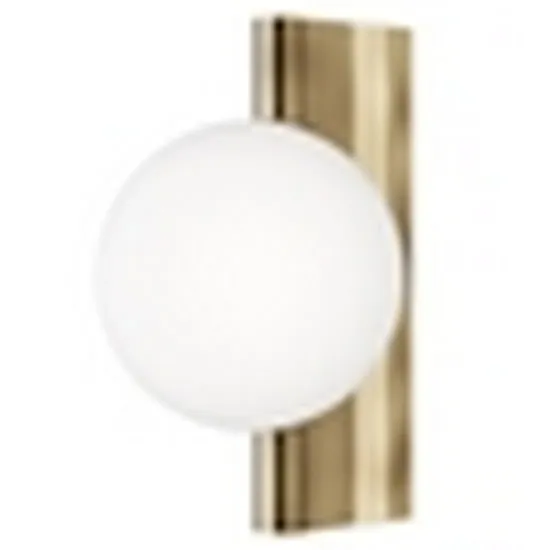 Maytoni Avant-garde sárgaréz-fehér fali lámpa (MAY-MOD324WL-01BS) G9 1 izzós IP20