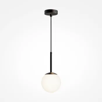 Maytoni Basic form fekete-fehér függesztett lámpa (MAY-MOD321PL-01B) E14 1 izzós IP20