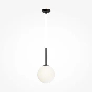 Maytoni Basic form fekete-fehér függesztett lámpa (MAY-MOD321PL-01B1) E14 1 izzós IP20