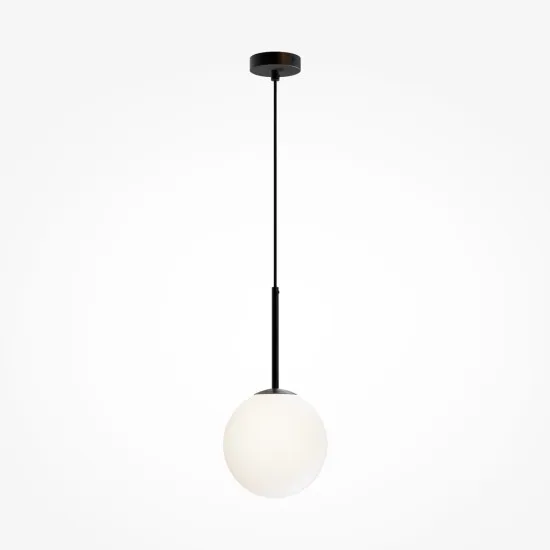 Maytoni Basic form fekete-fehér függesztett lámpa (MAY-MOD321PL-01B1) E14 1 izzós IP20