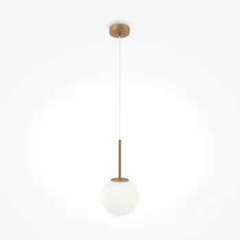 Maytoni Basic form arany-fehér függesztett lámpa (MAY-MOD321PL-01G2) E14 1 izzós IP20