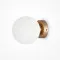 Maytoni Basic form arany-fehér fali lámpa (MAY-MOD321WL-01G1) E14 1 izzós IP20