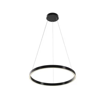Maytoni Rim fekete-fehér LED függesztett lámpa (MAY-MOD058PL-L32BK) LED 1 izzós IP20