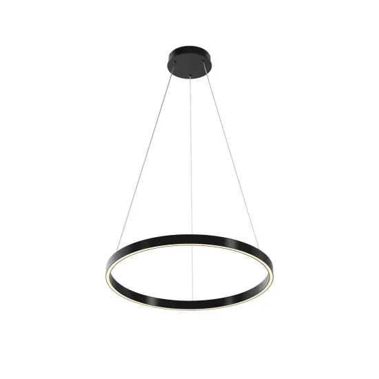 Maytoni Rim fekete-fehér LED függesztett lámpa (MAY-MOD058PL-L32BK) LED 1 izzós IP20