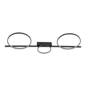 Nowodvorski Circolo fekete LED mennyezeti lámpa (TL-10816) LED 1 izzós IP20