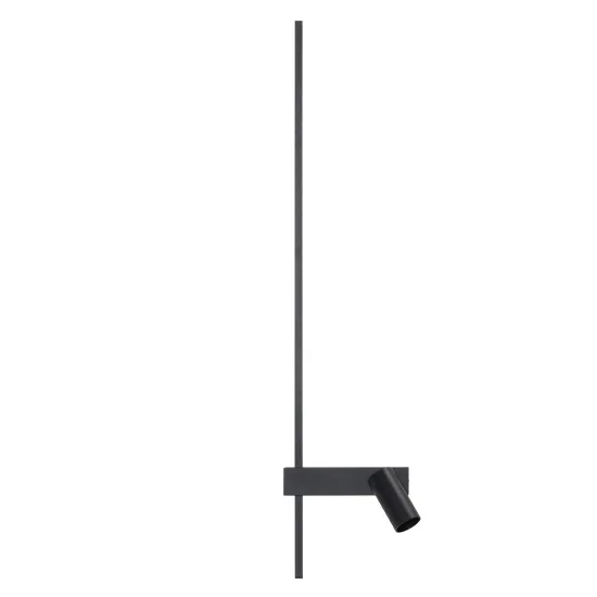 Nowodvorski EASY LED LEFT fekete fali lámpa (TL-11425) GU10 2 izzós IP20