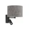 Nowodvorski Lago szürke-fekete fali lámpa (TL-11677) E27 2 izzós IP20