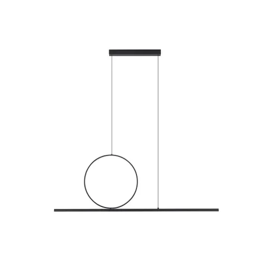 Nowodvorski Lineo fekete LED függesztett lámpa (TL-11879) LED 1 izzós IP20