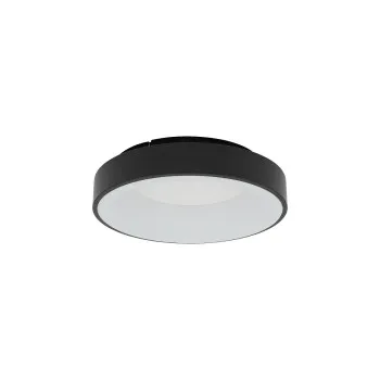Nowodvorski Nikki Round fekete LED mennyezeti lámpa (TL-11206) LED 1 izzós IP20