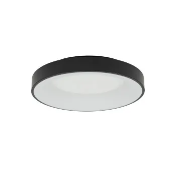 Nowodvorski Nikki Round fekete LED mennyezeti lámpa (TL-11211) LED 1 izzós IP20