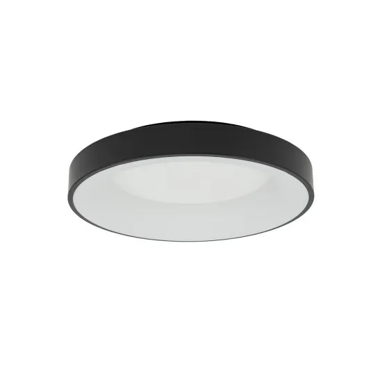 Nowodvorski Nikki Round fekete LED mennyezeti lámpa (TL-11211) LED 1 izzós IP20