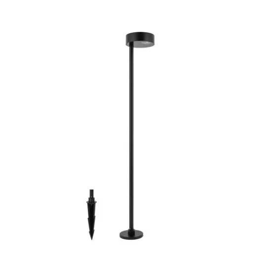 Nowodvorski Ruby fekete vízvédett LED kültéri állólámpa (TL-11542) LED 1 izzós IP54