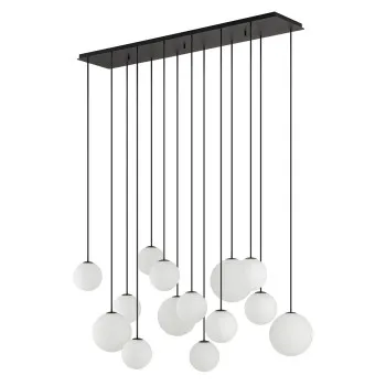 Nowodvorski Snowball fekete-fehér függesztett lámpa (TL-11408) G9 14 izzós IP20