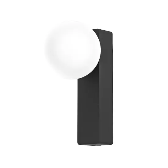Open Design Boletta Parette Nero  fehér-fekete fali lámpa (OR-OR85556) G9 1 izzós IP44
