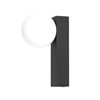 Open Design Boletta Parette Nero  fehér-fekete fali lámpa (OR-OR85556) G9 1 izzós IP44