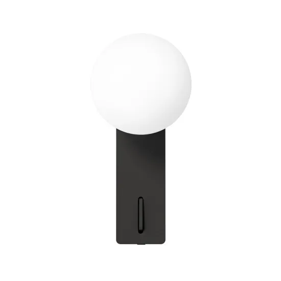 Open Design Boletta Parette Nero Switch fehér-fekete fali lámpa (OR-OR85570) G9 1 izzós IP20