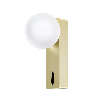 Open Design Boletta Parette OLd Gold Switch fehér-arany fali lámpa (OR-OR85563) G9 1 izzós IP20