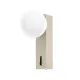 Open Design Boletta Parette Toupe Switch fehér-fekete fali lámpa (OR-OR85587) G9 1 izzós IP20