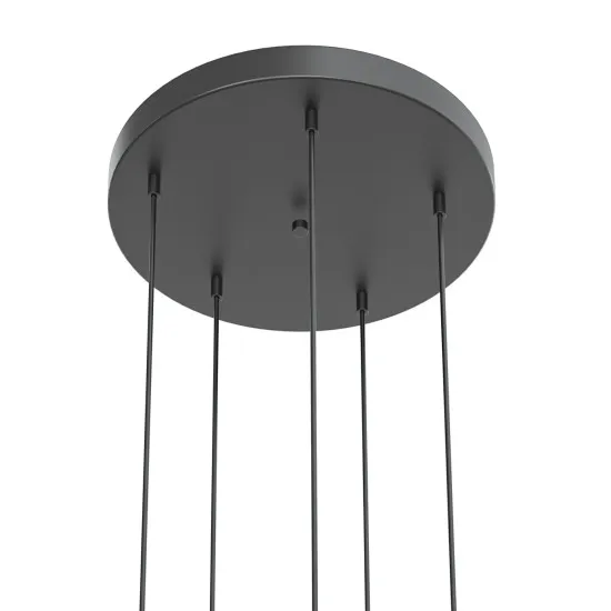 Open Design Bolicina V Gold fekete-fehér LED fürdőszobai függesztett lámpa (OR-OR85518) LED 5 izzós IP20